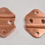 Pressed out copper component